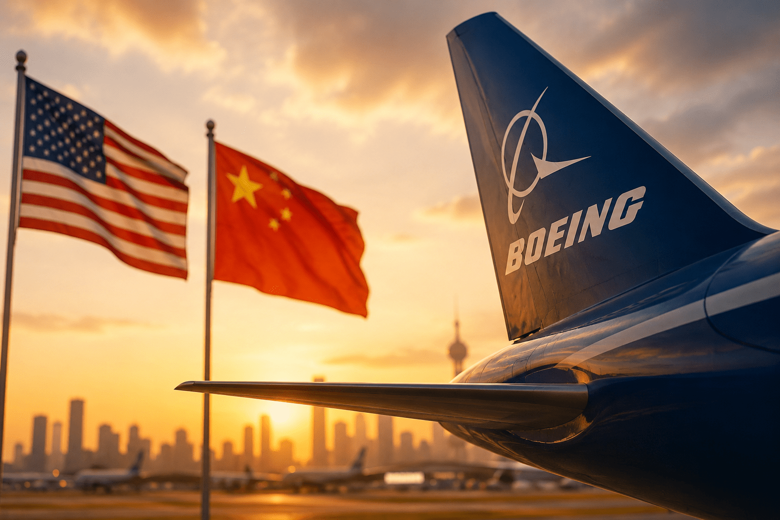 China buys Boeing jets