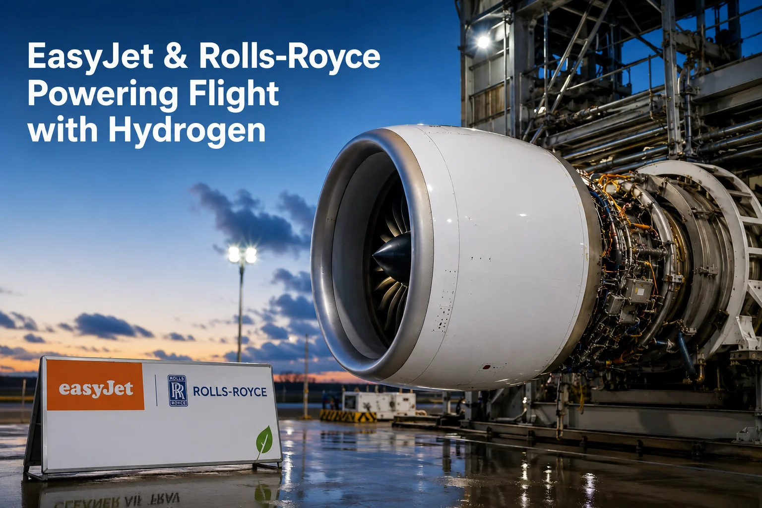 easyJet and Rolls-Royce have successfully run a commercial jet engine entirely on hydrogen, marking a major milestone in the push toward cleaner aviation.